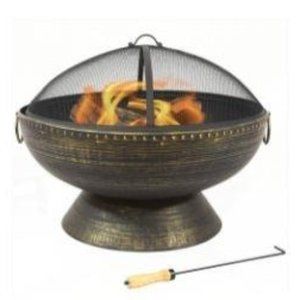 Sunnydaze fire pit for comfort and ease of use